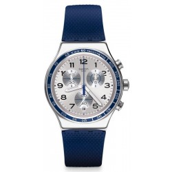 Купить Swatch Унисекс Часы Irony Chrono Frescoazul YVS439 Хронограф