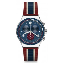 Купить Swatch Унисекс Часы Irony Chrono College Time YVS449 Хронограф