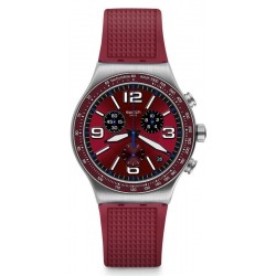 Acquistare Orologio Unisex Swatch Irony Chrono Wine Grid YVS464 Cronografo