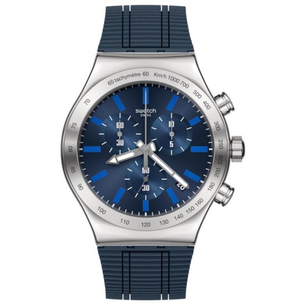 Comprar Reloj Hombre Swatch Irony Chrono Electric Blue YVS478 Cronógrafo