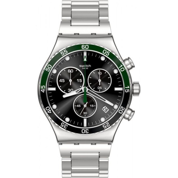 Comprar Reloj Hombre Swatch Irony Chrono Dark Green Irony YVS506G Cronógrafo