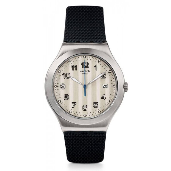 Buy Men's Swatch Watch Irony Big Classic Côtes Silver YWS437