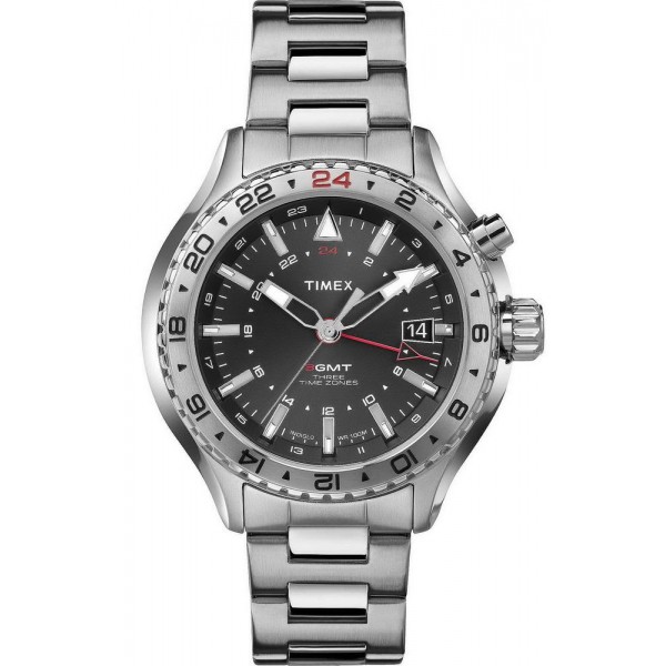 Kaufen Sie Timex Herrenuhr Intelligent Quartz GMT T2P424