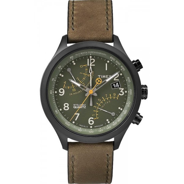 Buy Timex Men's Watch Intelligent Quartz Fly-Back Chronograph T2P381