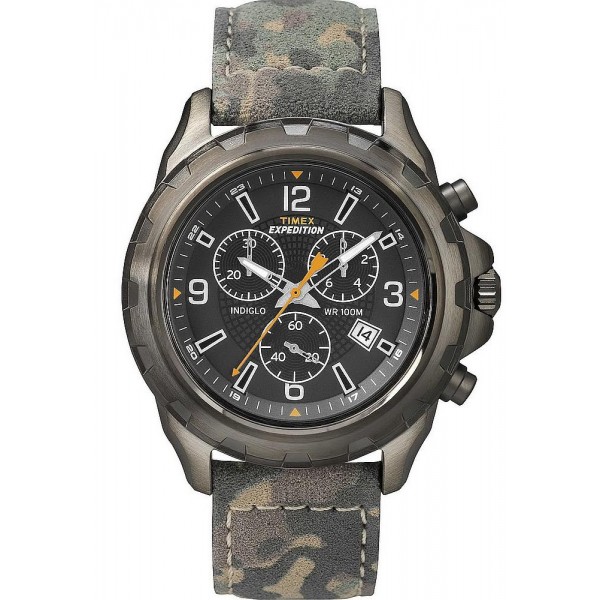 Купить Timex Мужские Часы Expedition Rugged Chrono T49987 Quartz