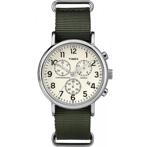 Купить Timex Мужские Часы Weekender Quartz Chronograph TW2P71400